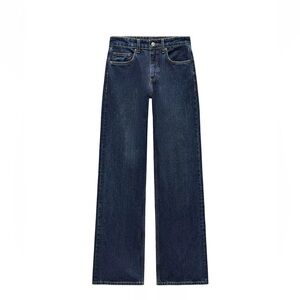 Zara Dark Blue Flare Jeans